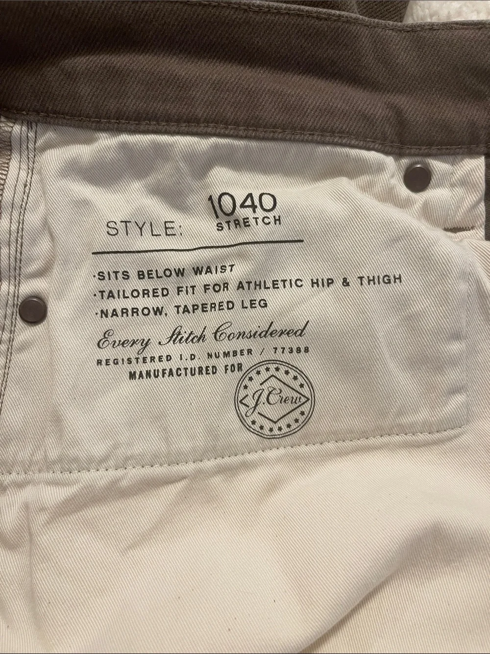 J. Crew purchased july